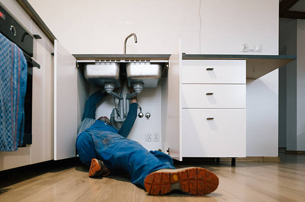 Professional Leak Detection technician working in Liberty, IN